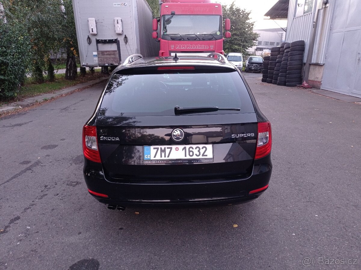 ŠKODA Superb 2 combi 2.0 TDI CR 103kW DSG NAVIGACE KRÁSNÝ. - 5