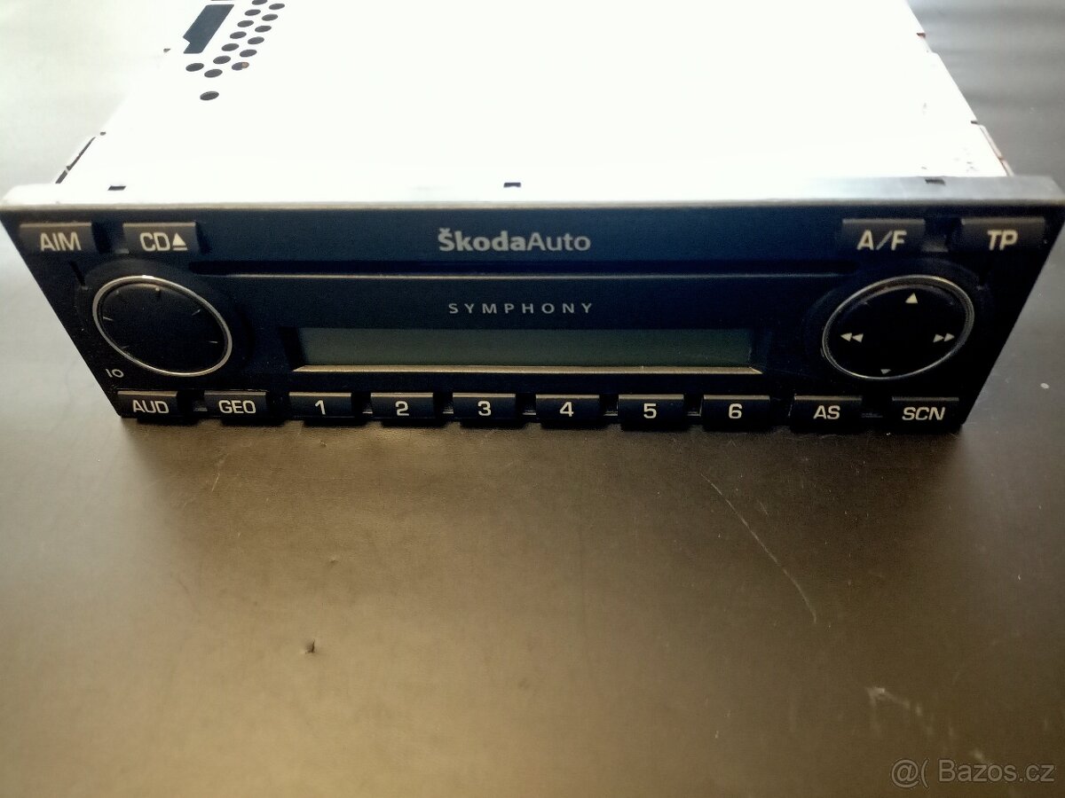 Autorádio škoda Symphony cd octavia1 ND - 5