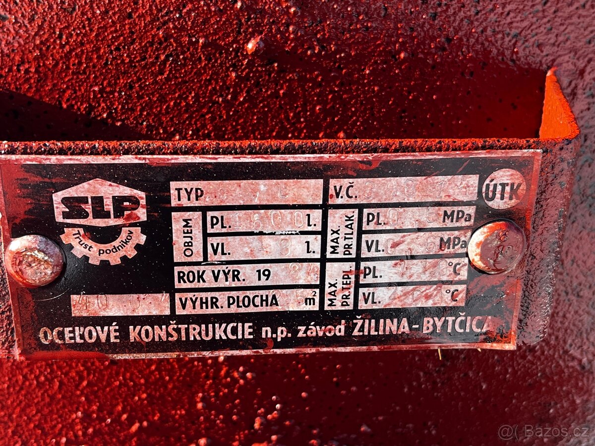 průmyslový bojler 1600 l nový - 5