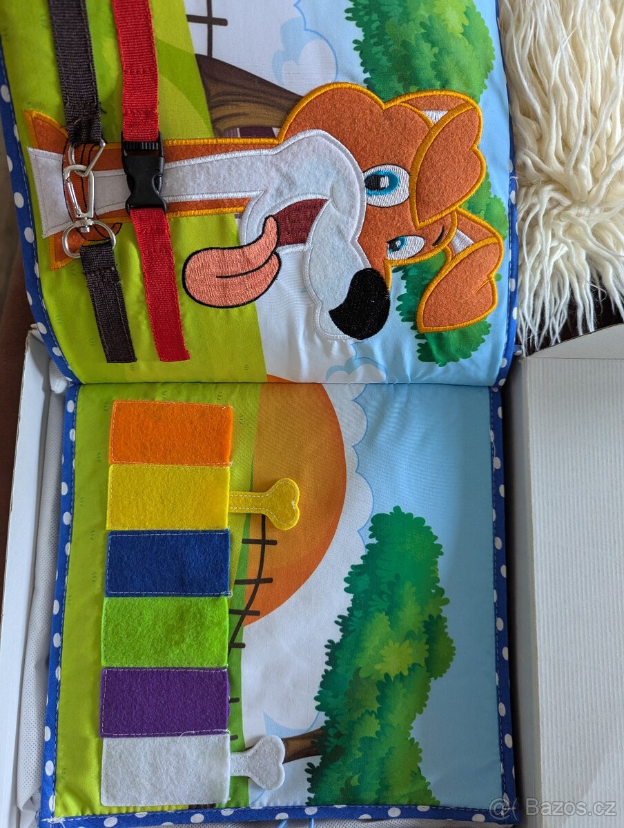 Quiet book - interaktivní kniha - 5