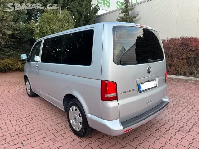 VW Caravelle T5 2.0 TDI 84kW,9.Míst,Webasto,Kamera - 5