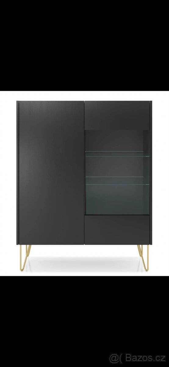 Krásná černá obývací sestava - 5