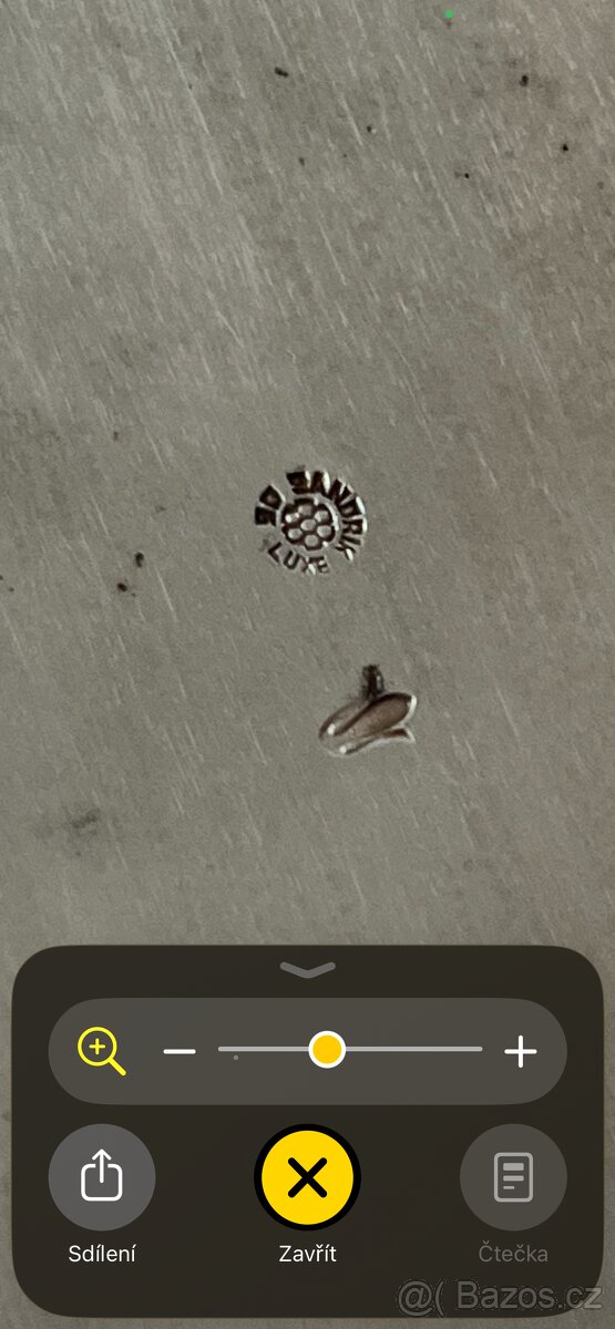 Starožitný servírovací tác Alpaka - 5