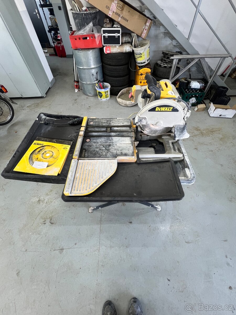 Řezačka na obklady a dlažbu dewalt - 5