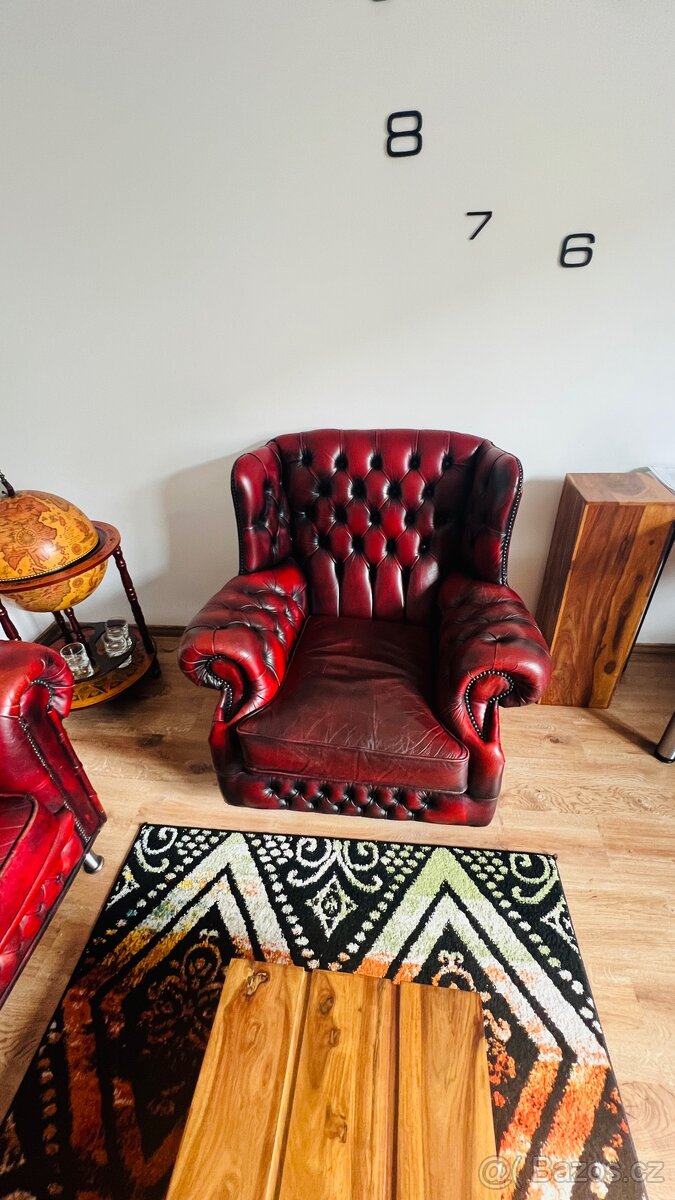 Souprava Chesterfield 3+2+1 - 5
