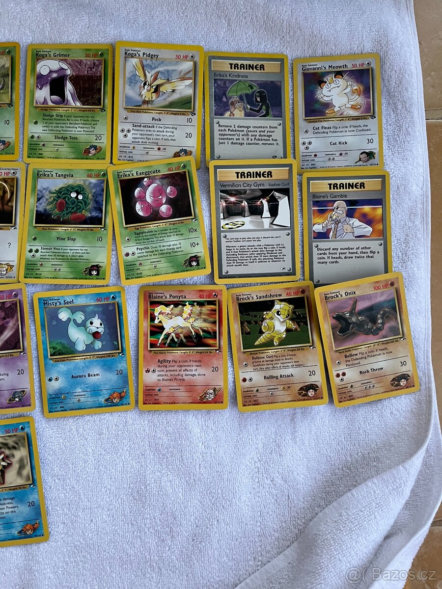 POKEMON KARTIČKY GYM CHALLENGE+HEROES - 5