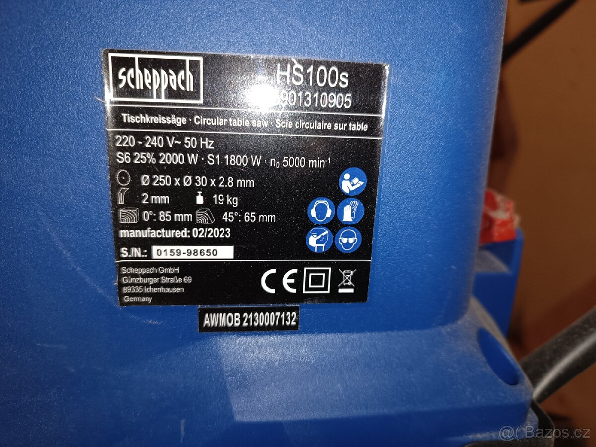 Scheppach HS 100 S - 5