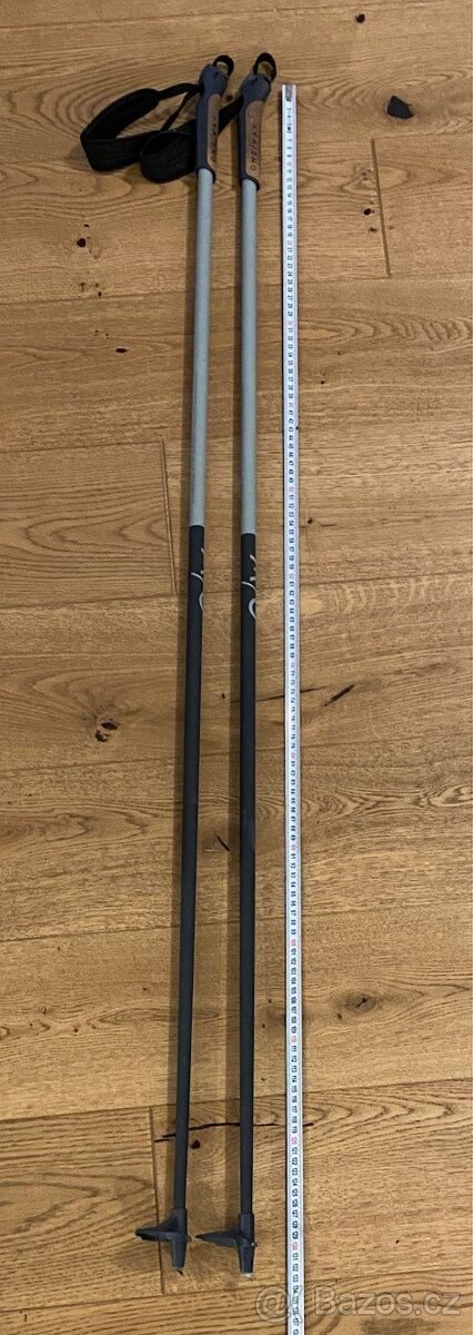 Set - juniorské běžecké lyže+ boty+hůlky, 2x, vše v jednom - 5
