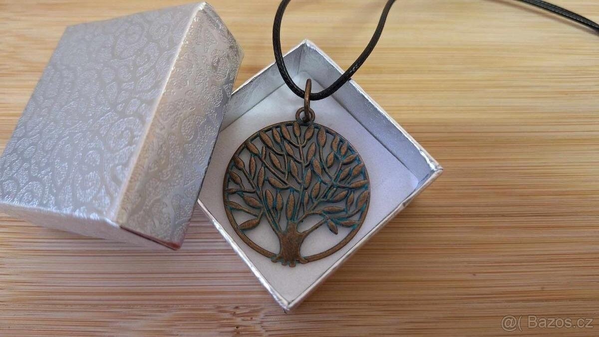 NÁHRDELNÍK - STROM ŽIVOTA. S dárkovou krabičkou. - 5
