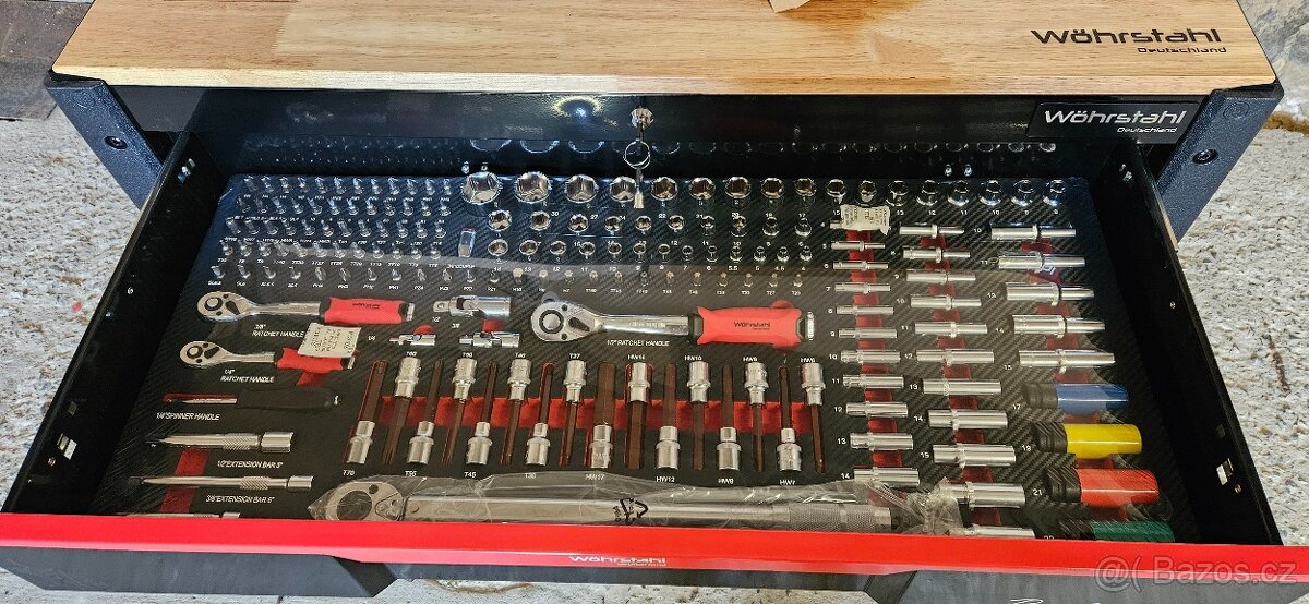 Dílenský vozík s nářadím, plně vybavený - 5