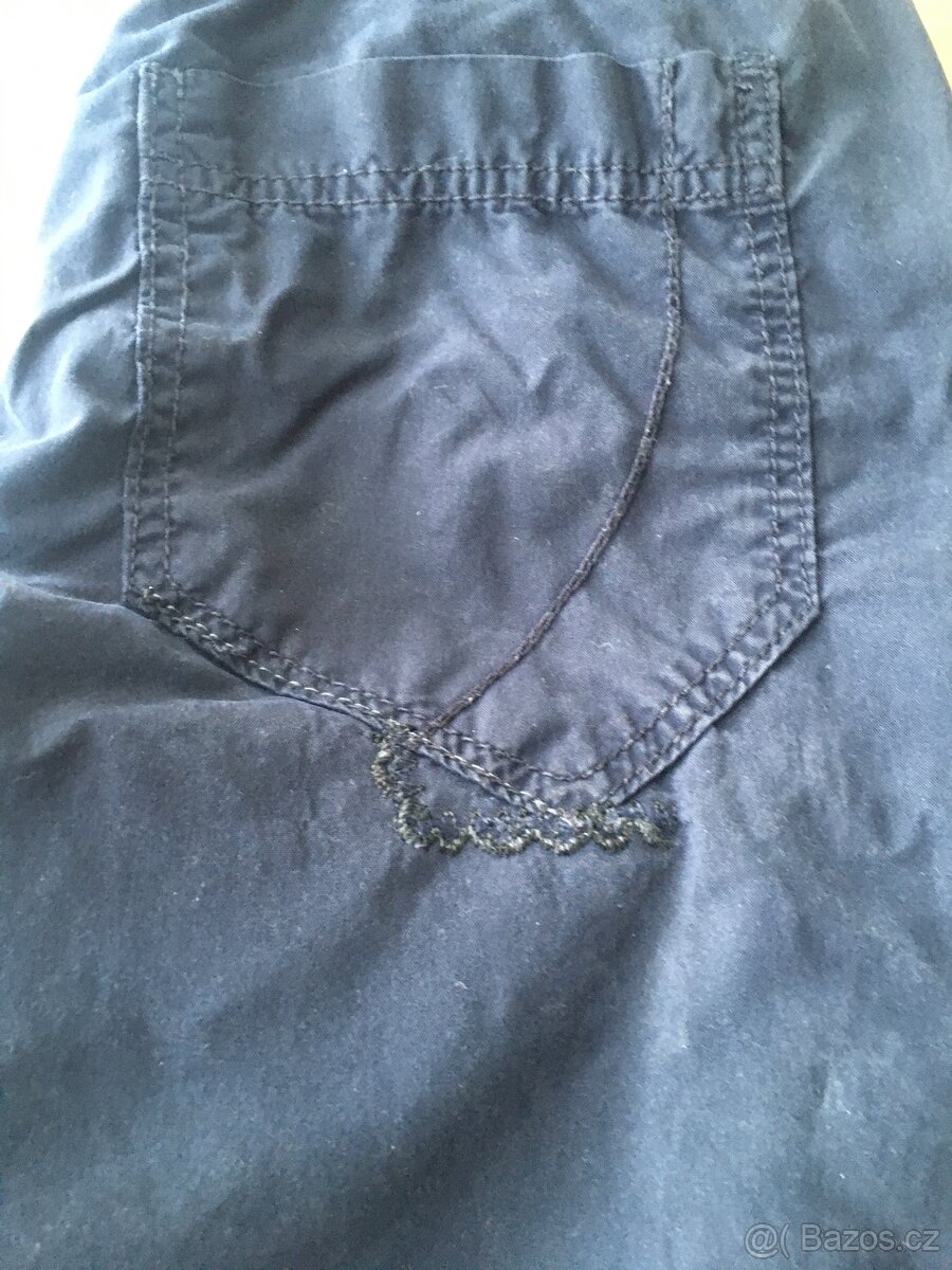 Kalhoty zn H&M - tmave modre - 5