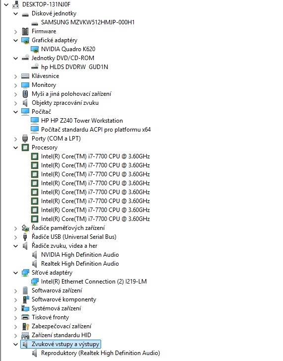 HP Z240 Workstation,i7-7700,WIN 11,RAM 8GB,SSD 512GB,Quadro - 5