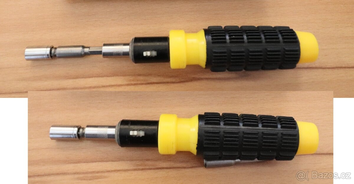 Nářadí minisřoubovák s bity a račna - 5