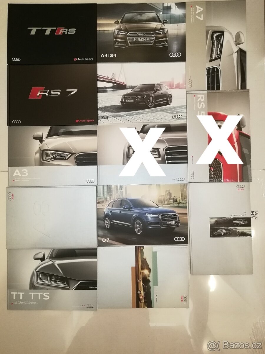 Raritní originální katalogy Audi - 5