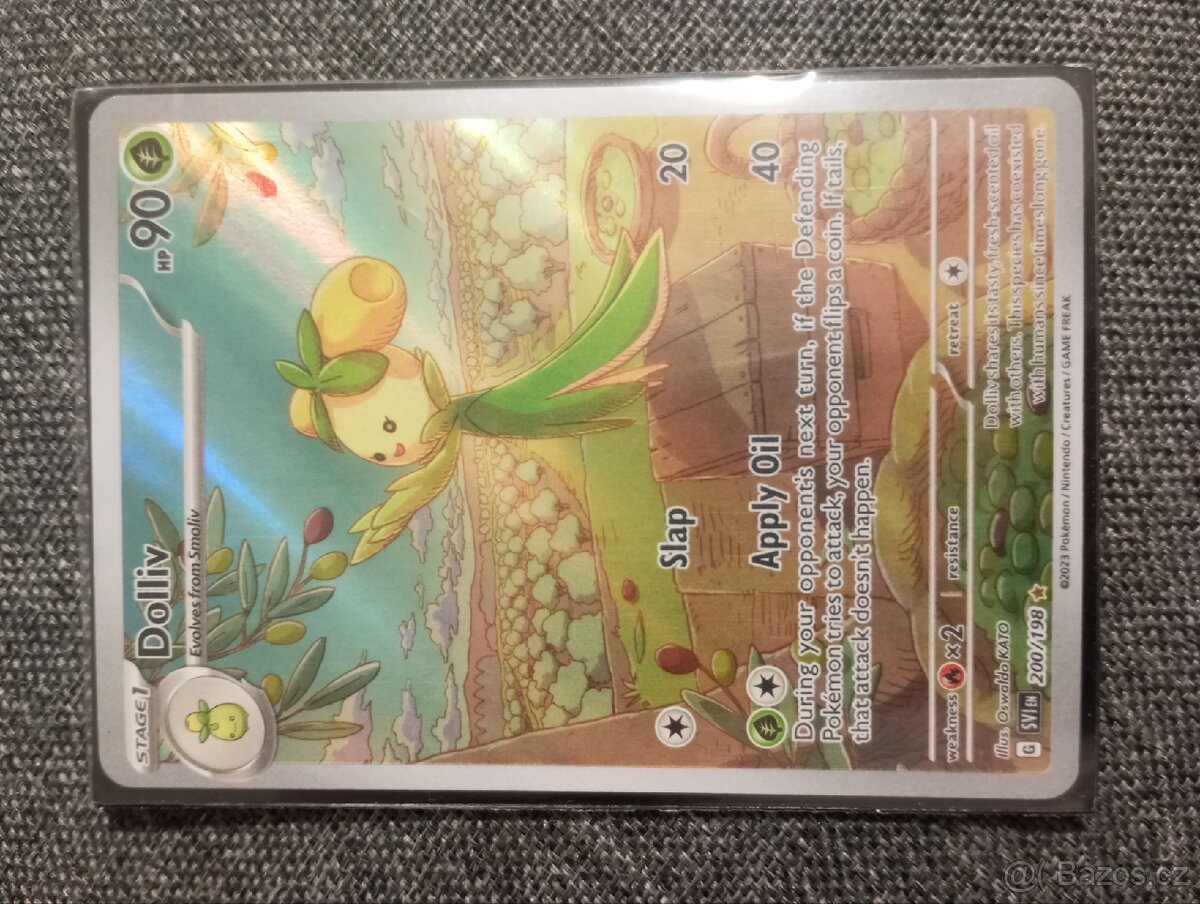 Pokémon kartička Dolliv - 5