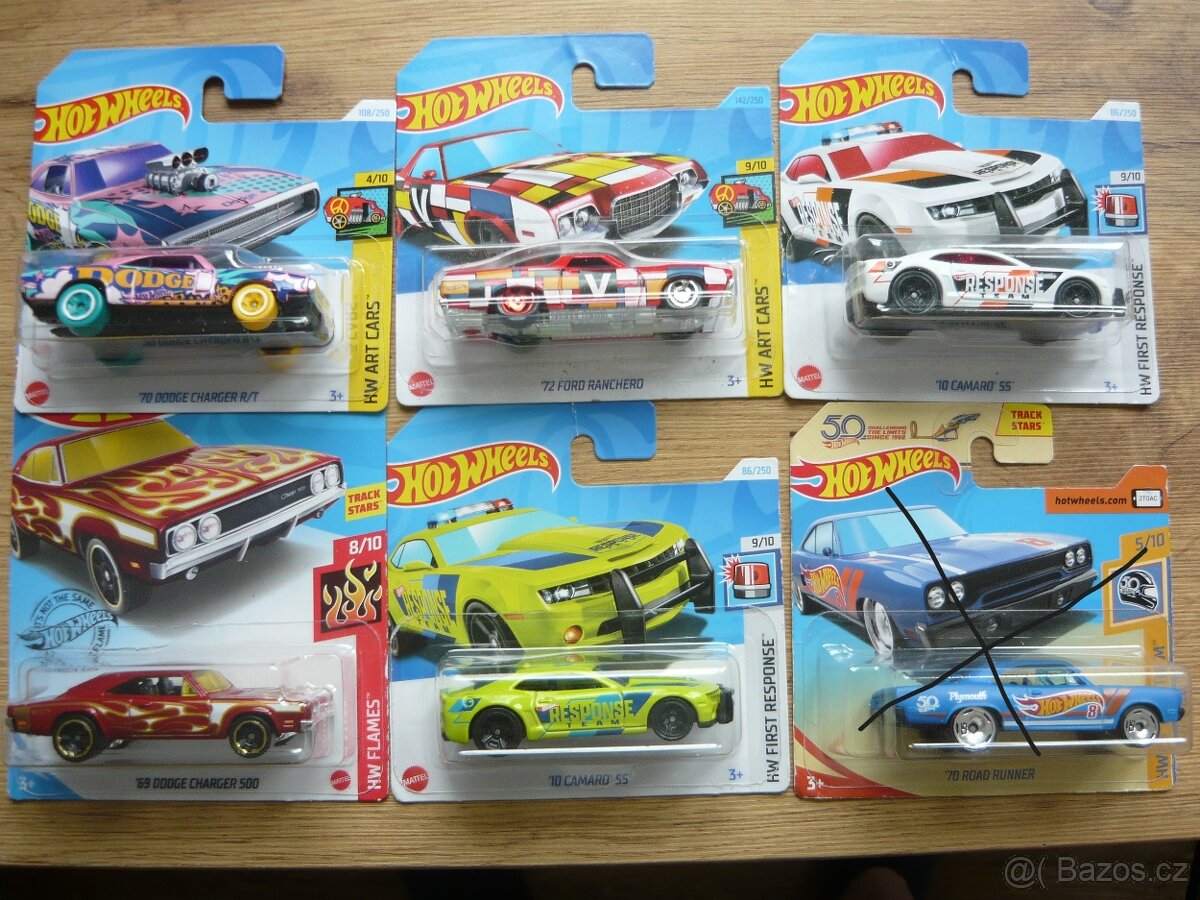AUTÍČKA HOT WHEELS - 5