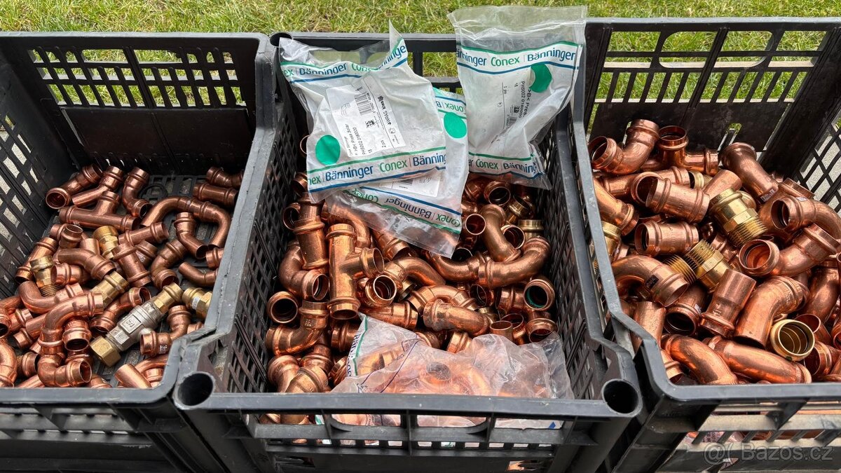 CU Měɗ lisovací tvarovky - 5