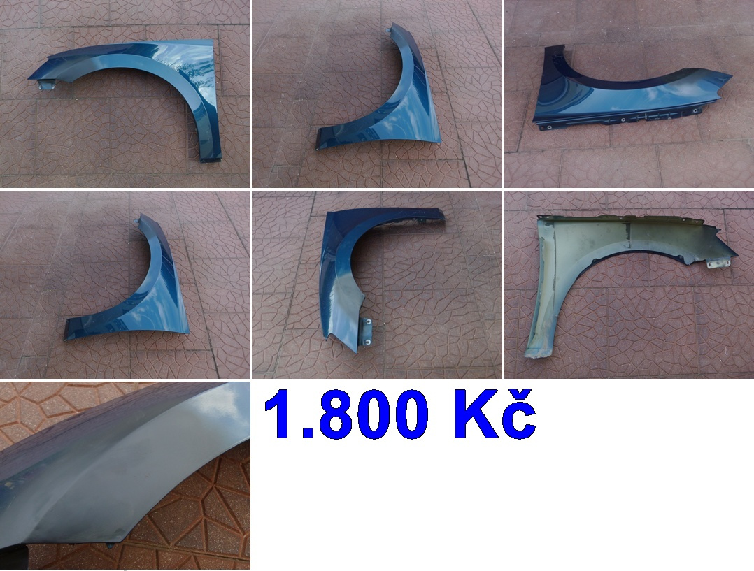 Škoda Superb III - nárazník 3V0807221 blatník - 5