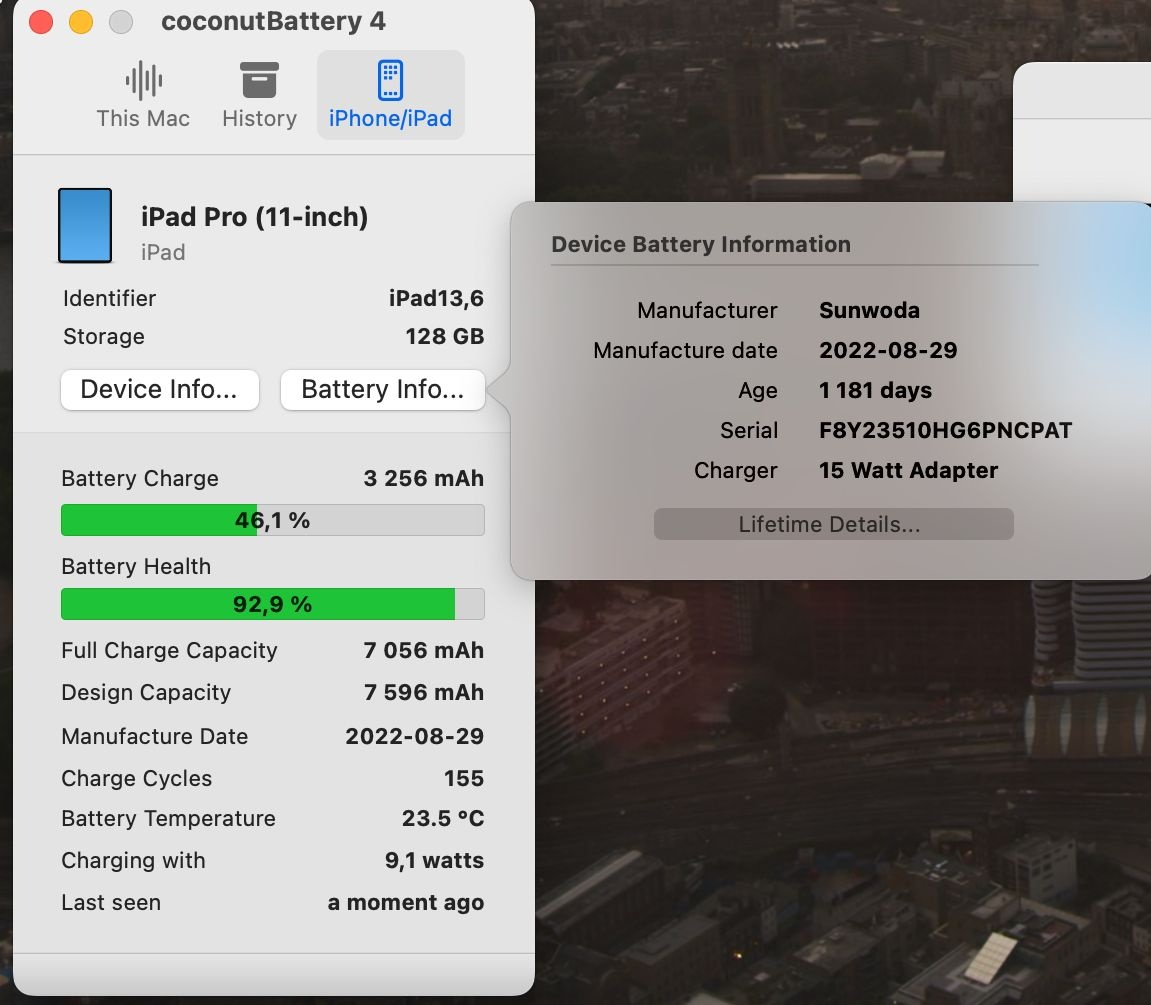 iPad PRO 11 (11 palců) 3. generace, 128 GB, šedý - 5