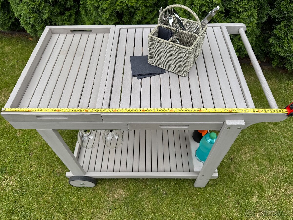 SERVÍROVACÍ ZAHRADNÍ STOLEK TCHIBO - 5