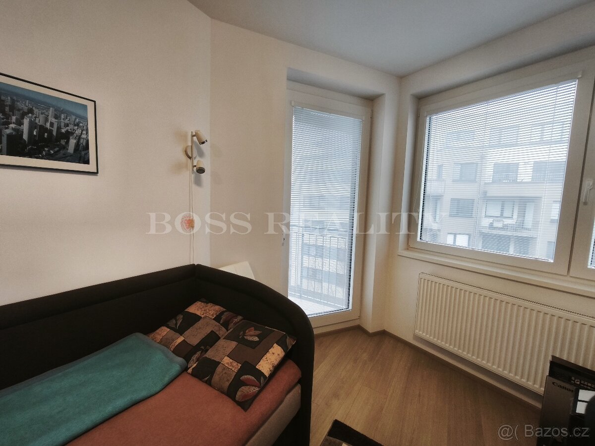 Slunný byt 1+kk s balkónem, sklepem a garážovým stáním - 5