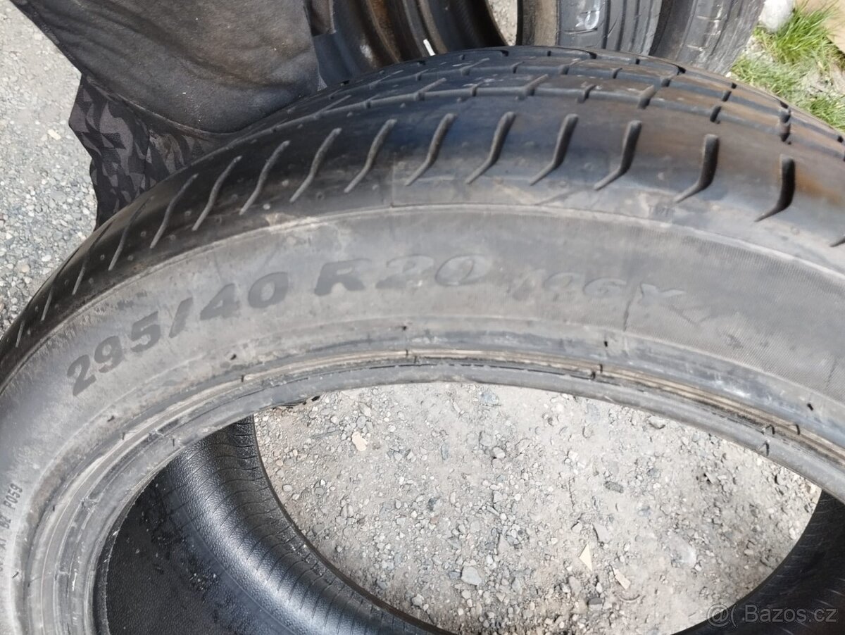 265/45/20+295/40/20 Pirelli - letní pneu 4ks - 5