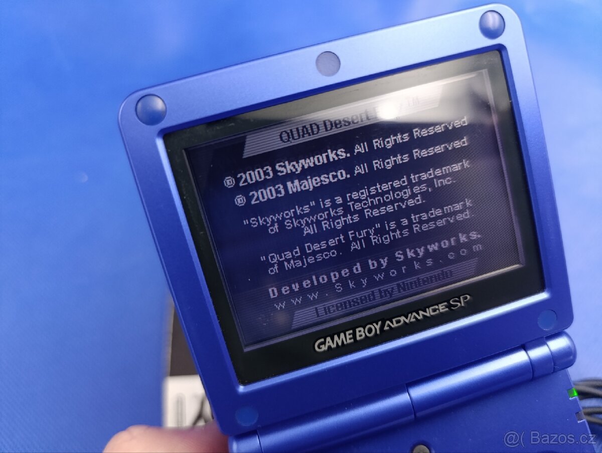 Nintendo Gameboy Advance SP + Hry - 5