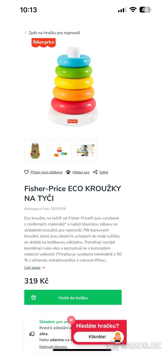 Sada 2 ks dětských hraček pro miminka - 5