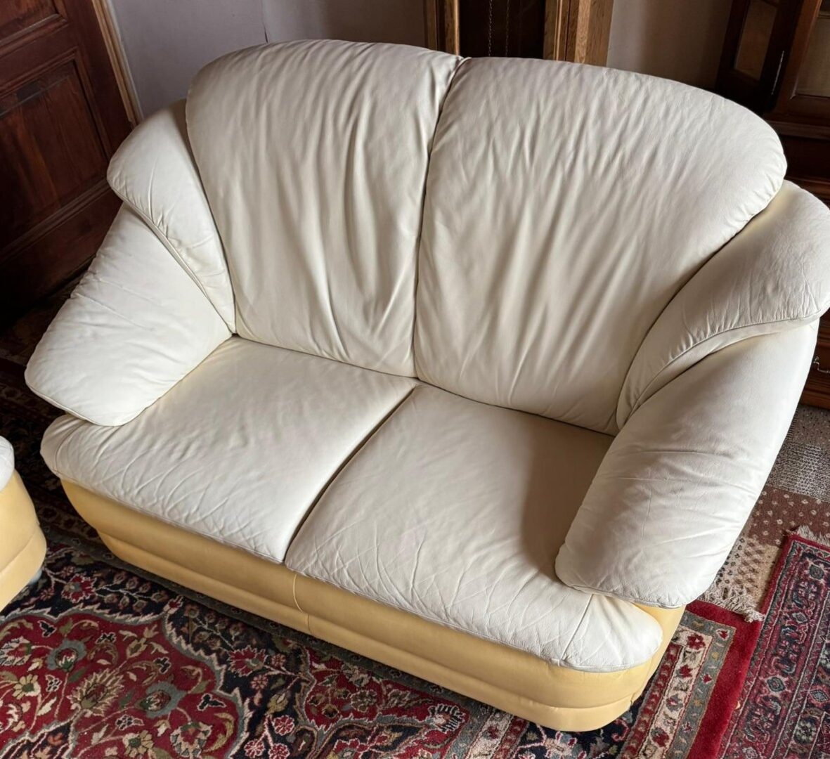 Kožená sedací souprava 3+2+1,5840 - 5