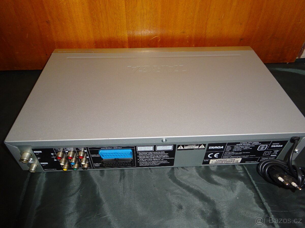 DVD a VHS prehravac TARGA DPV-5600x - 5
