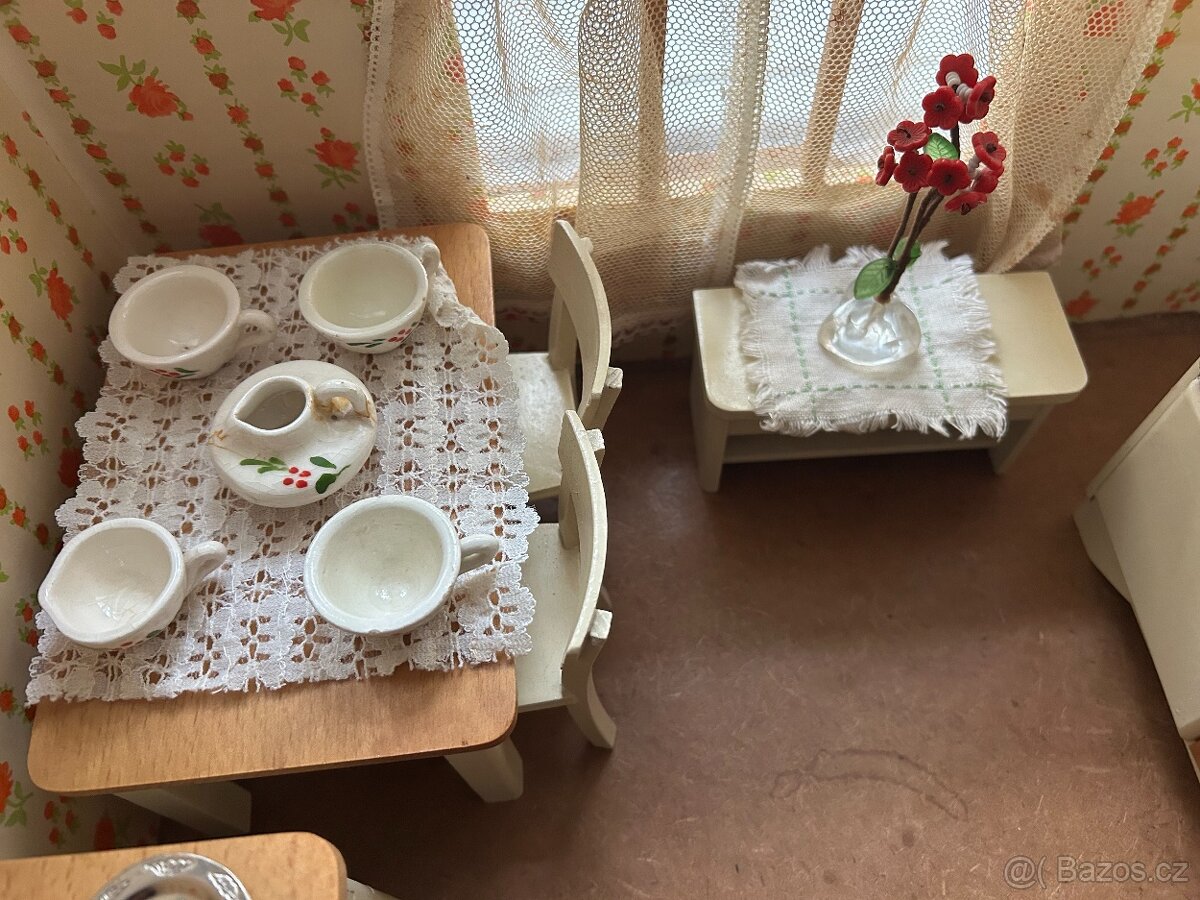 Prodám pokojíček pro panenky - kuchyňka a ložnice - 5