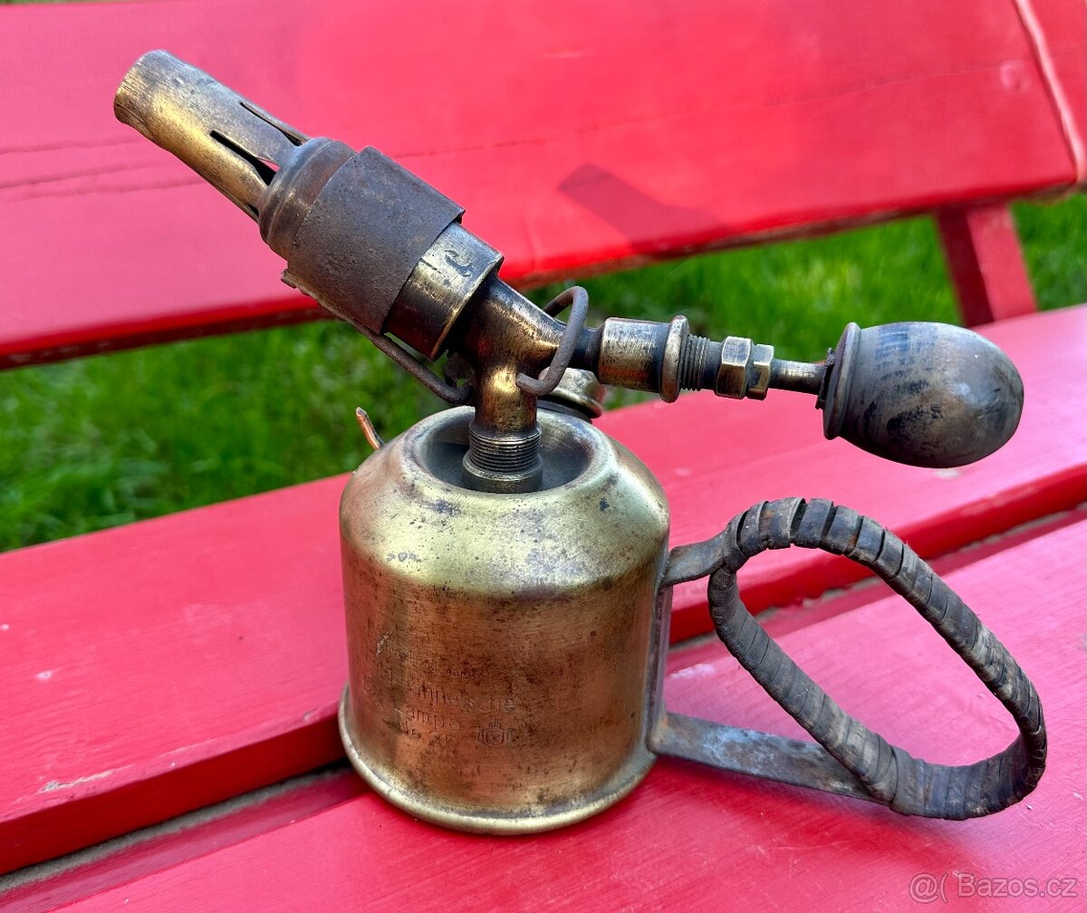 Stará letovací let lampa opalovací PERFEKTNÍ STAV - 5