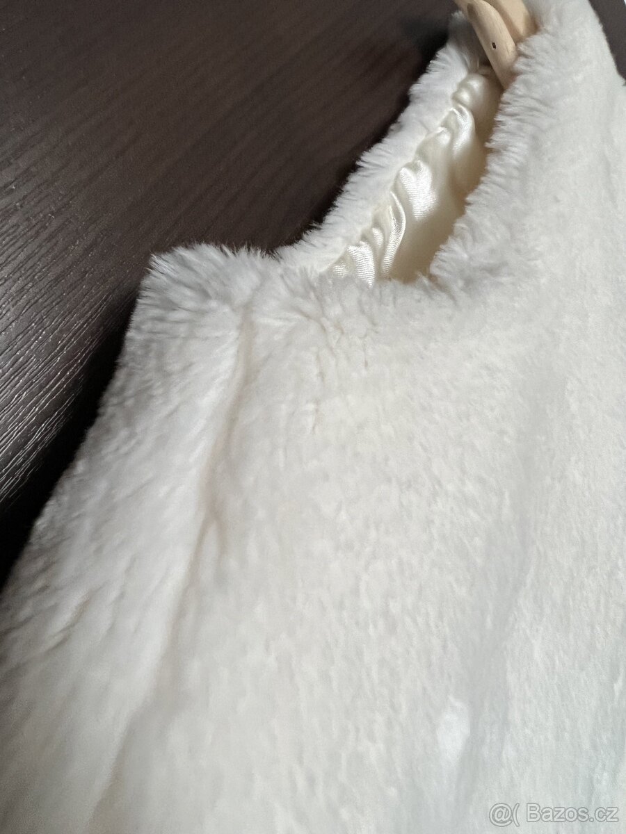 Dámské luxusní bílé bolerko – M/L? - 5