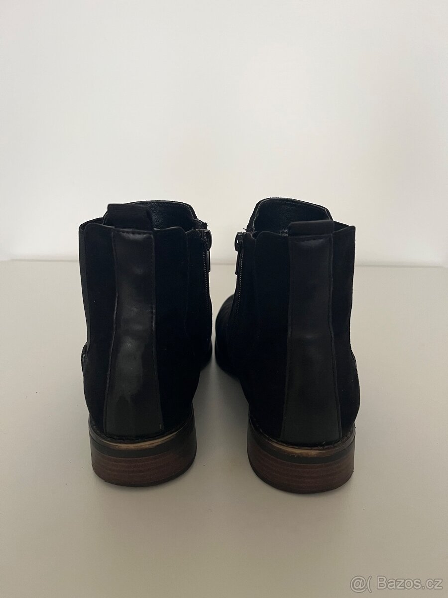 Nízké kotníkové kozačky - 5