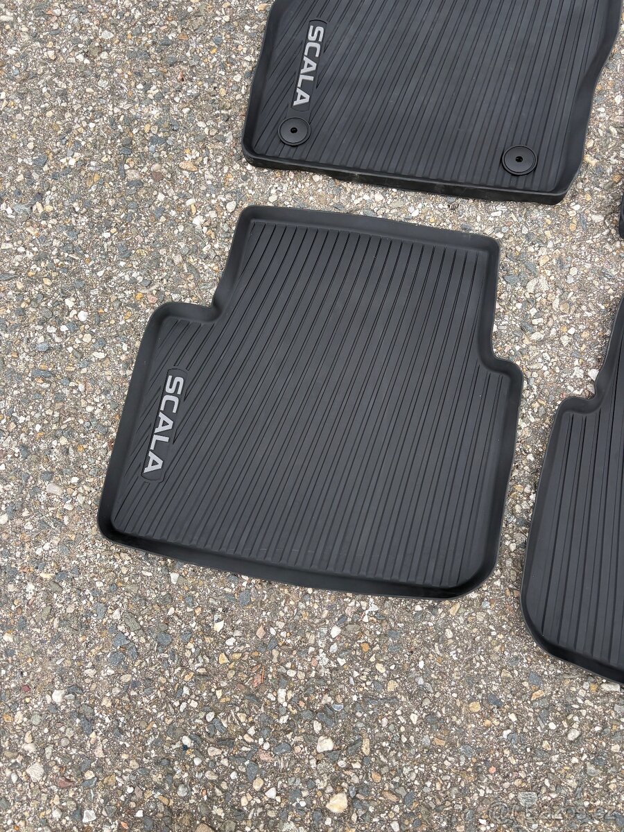 Gumové koberce Škoda Scala - 5