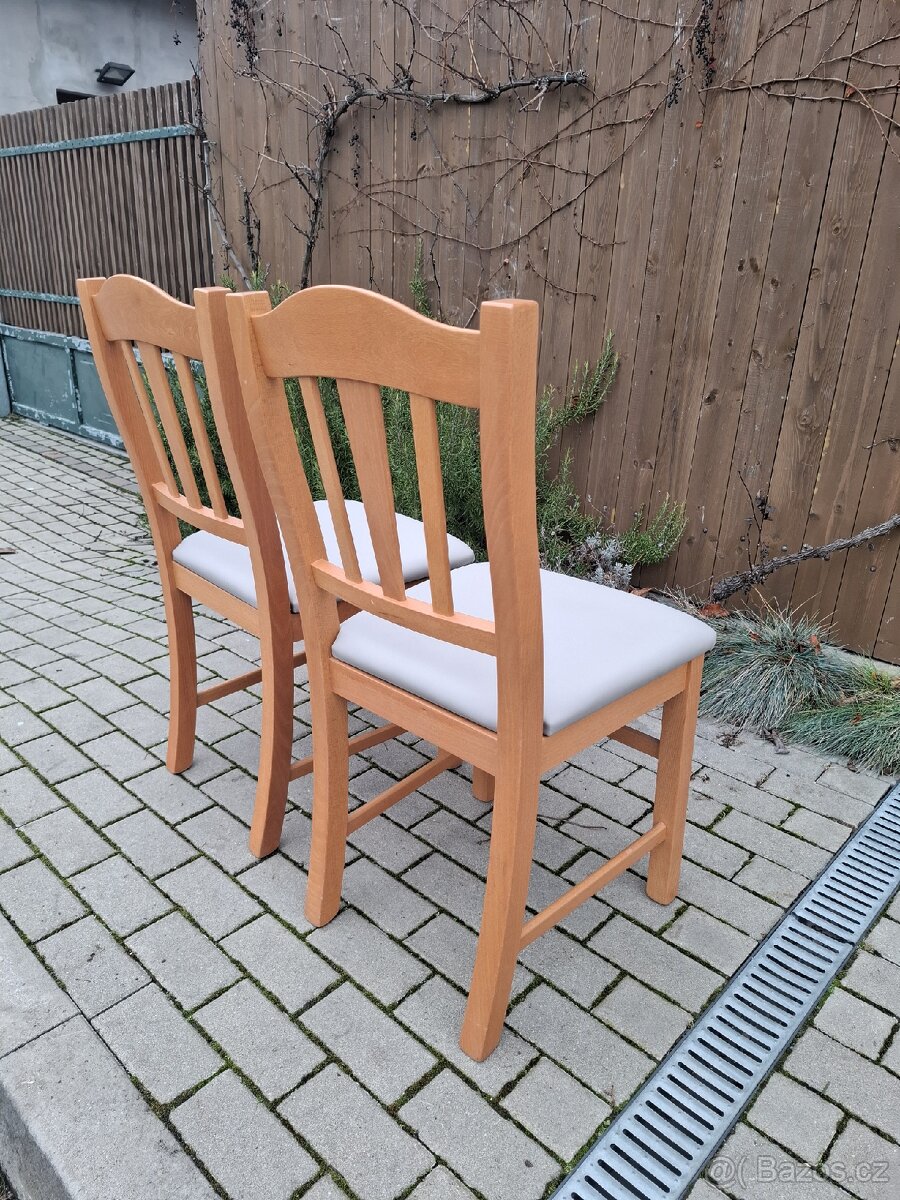 2x široké židle - 5