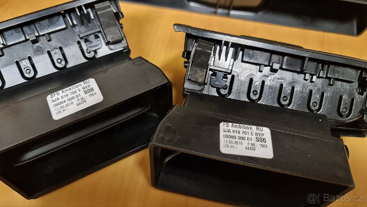 Škoda Rapid - mřížky topení - 5