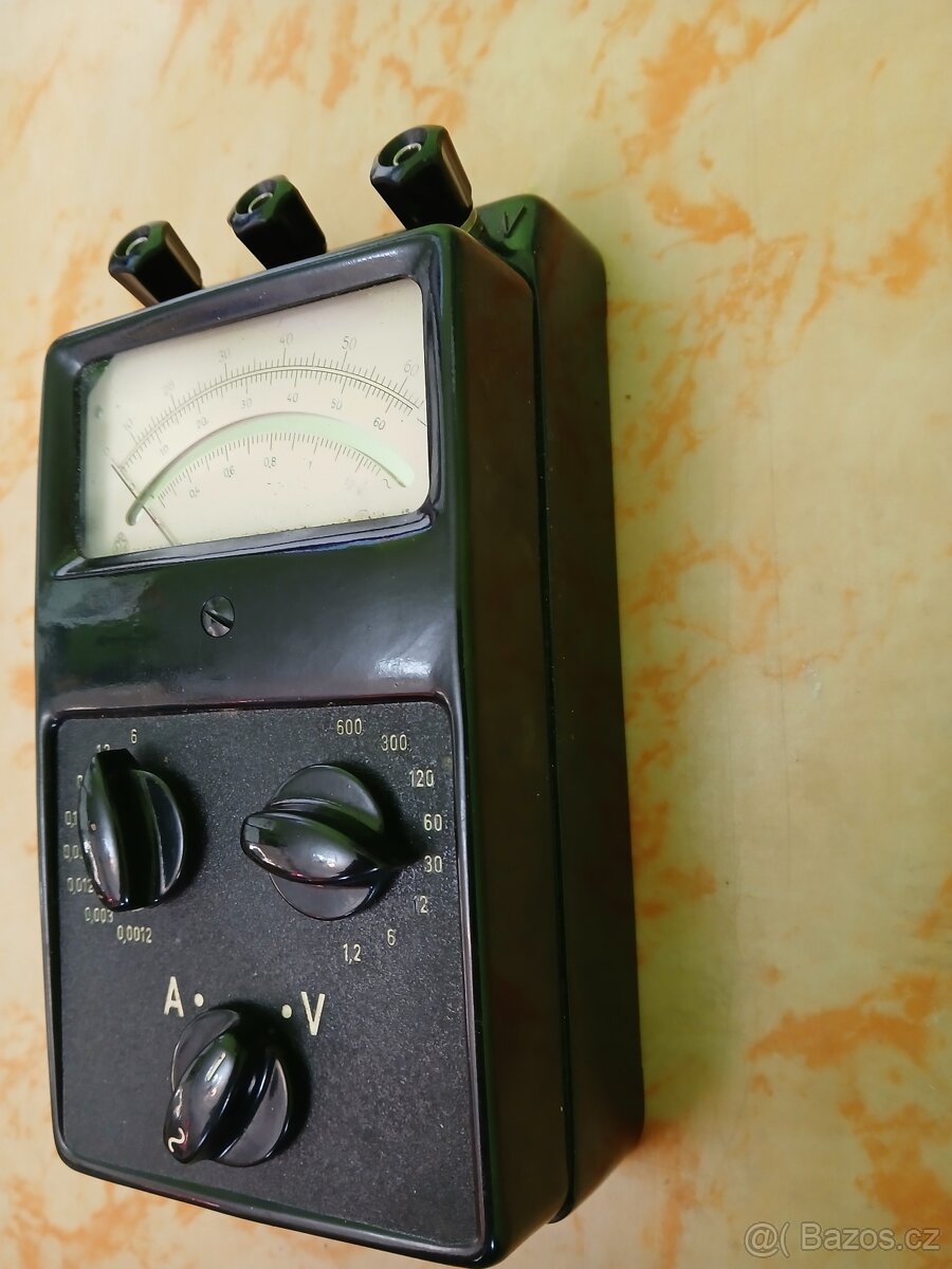 voltmetr ampermetr metra DU 5 - 5