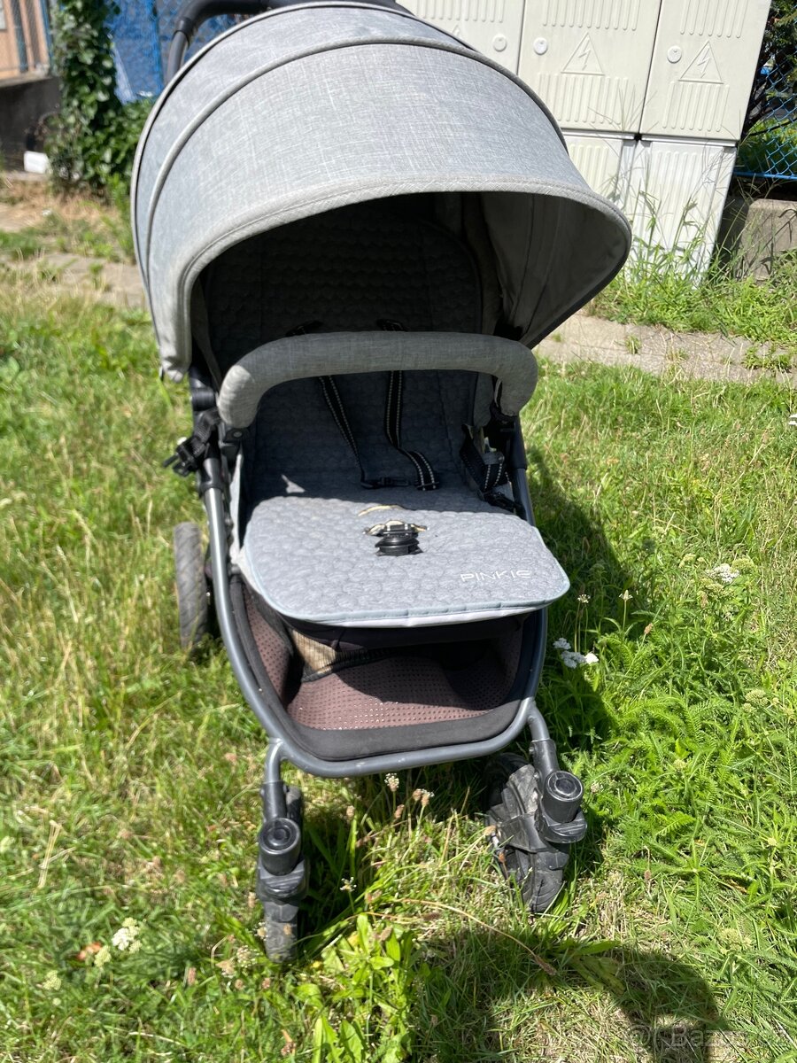 Dětský kočárek kombinovaný - sporťák, korbička - 5