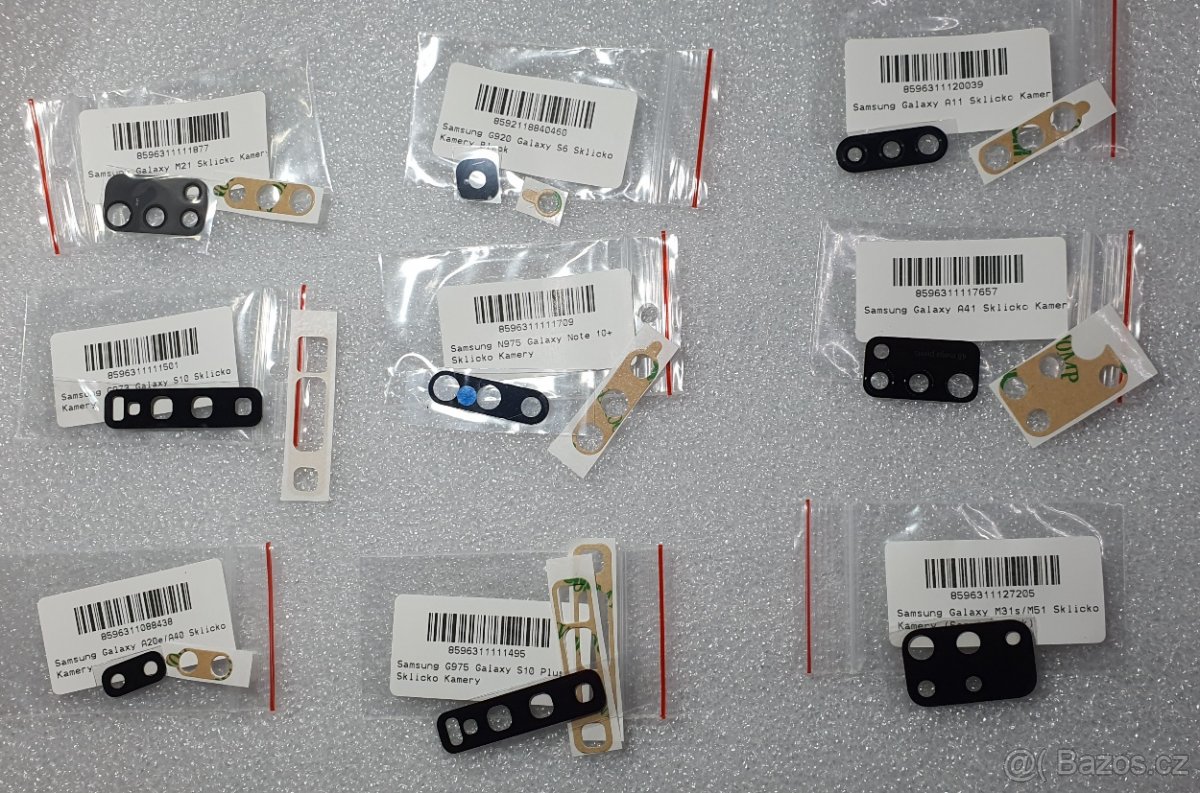 Sklíčko Kamery Samsung S21,S20+,A51, Note 10 atd. - 5