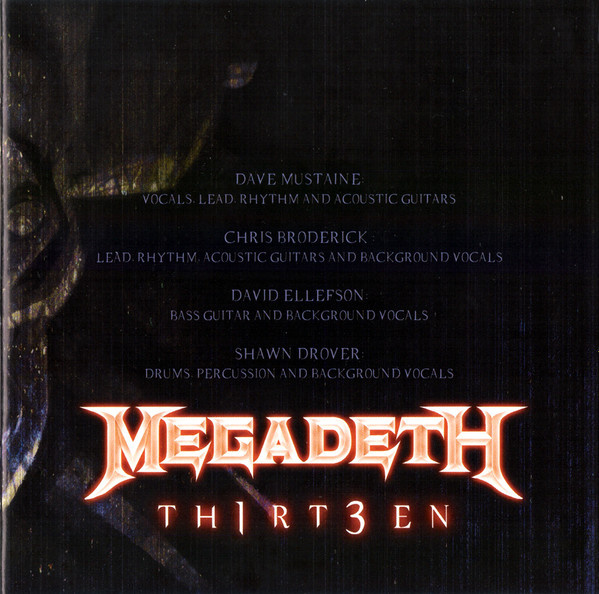 CD Megadeth – Th1rt3en 2011 - 5