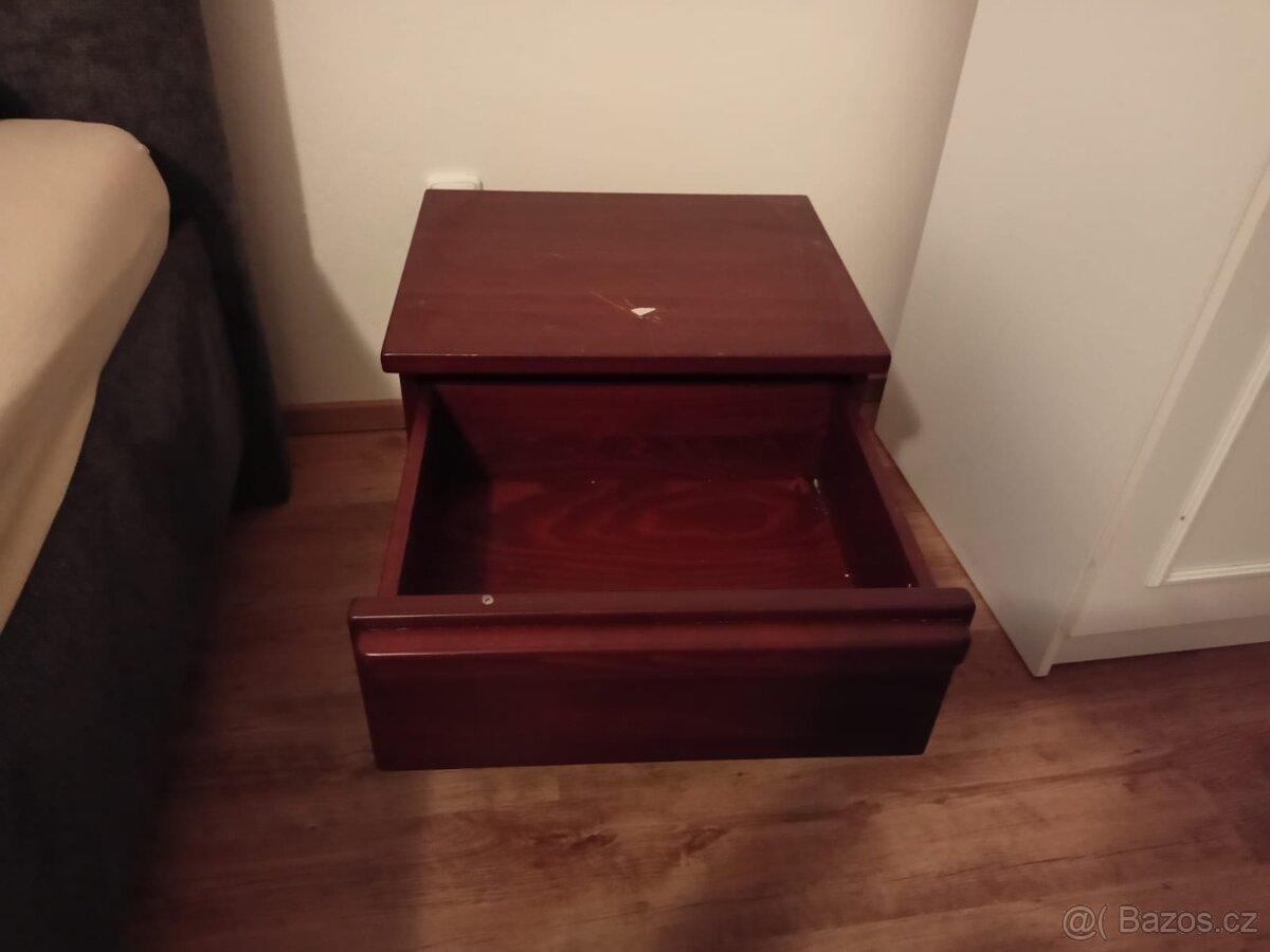 Manželská postel- masiv - 5