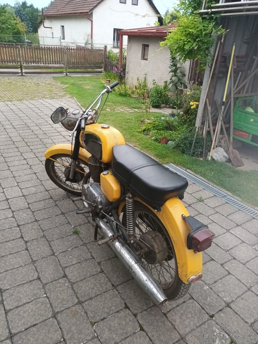 ČZ 175/477 r.v. 1971 funkční, po laku, bez TP - 5