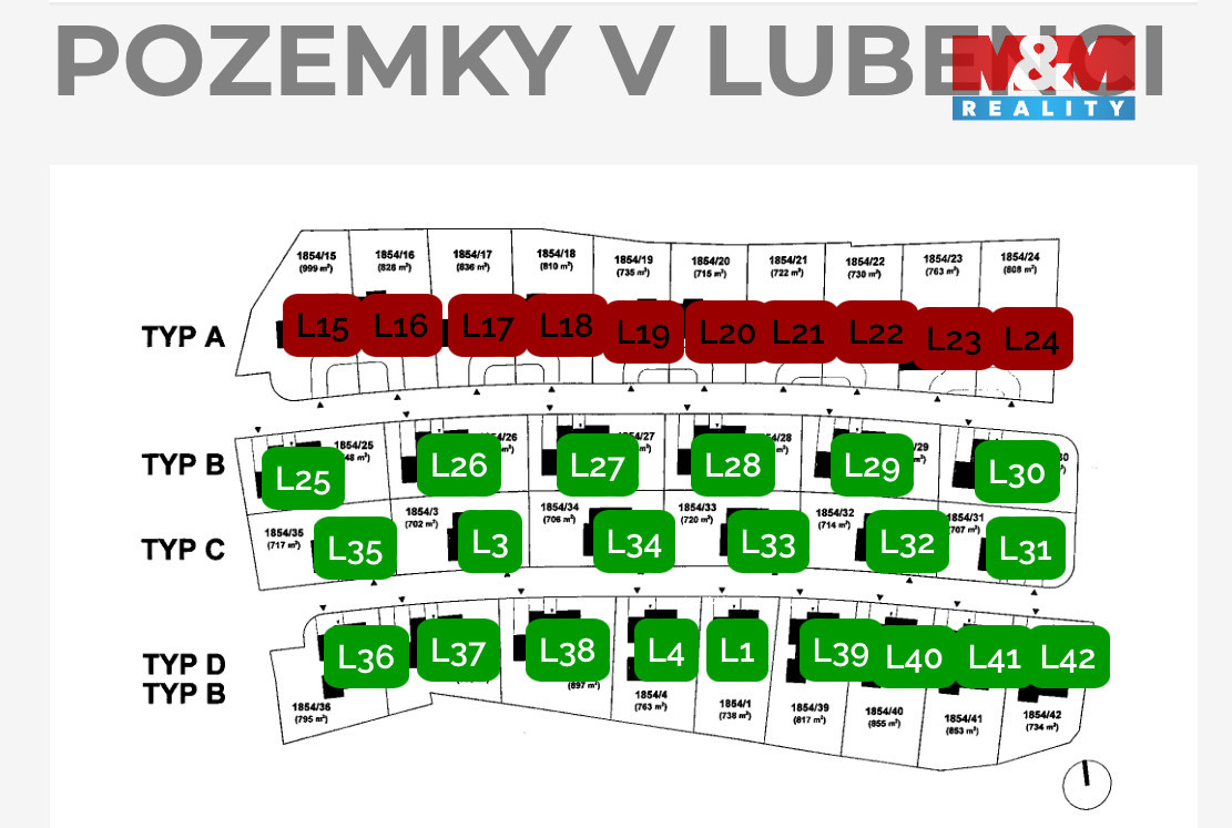 Prodej pozemku k bydlení, 707 m², Lubenec - 5
