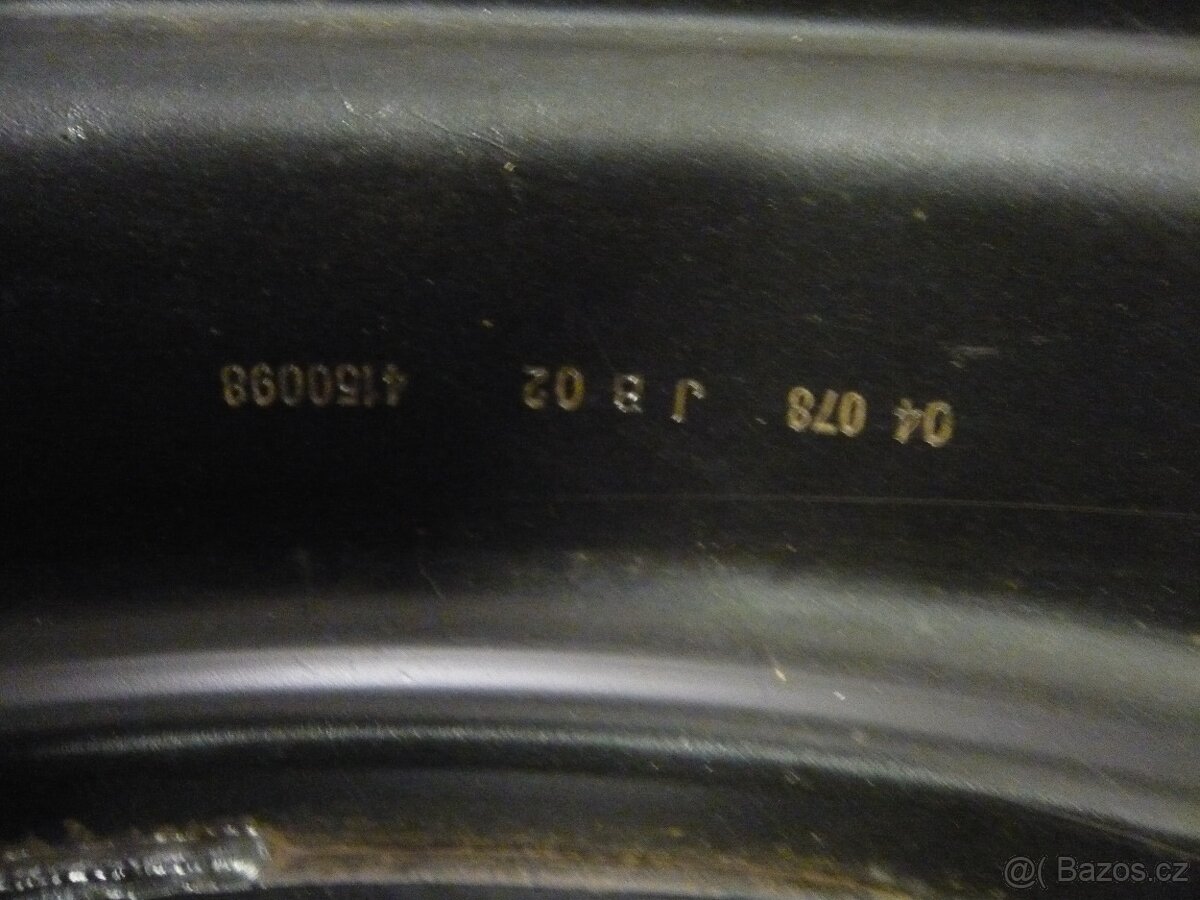 Disk Škoda 15", kolo15",ocelový disk 15. - 5