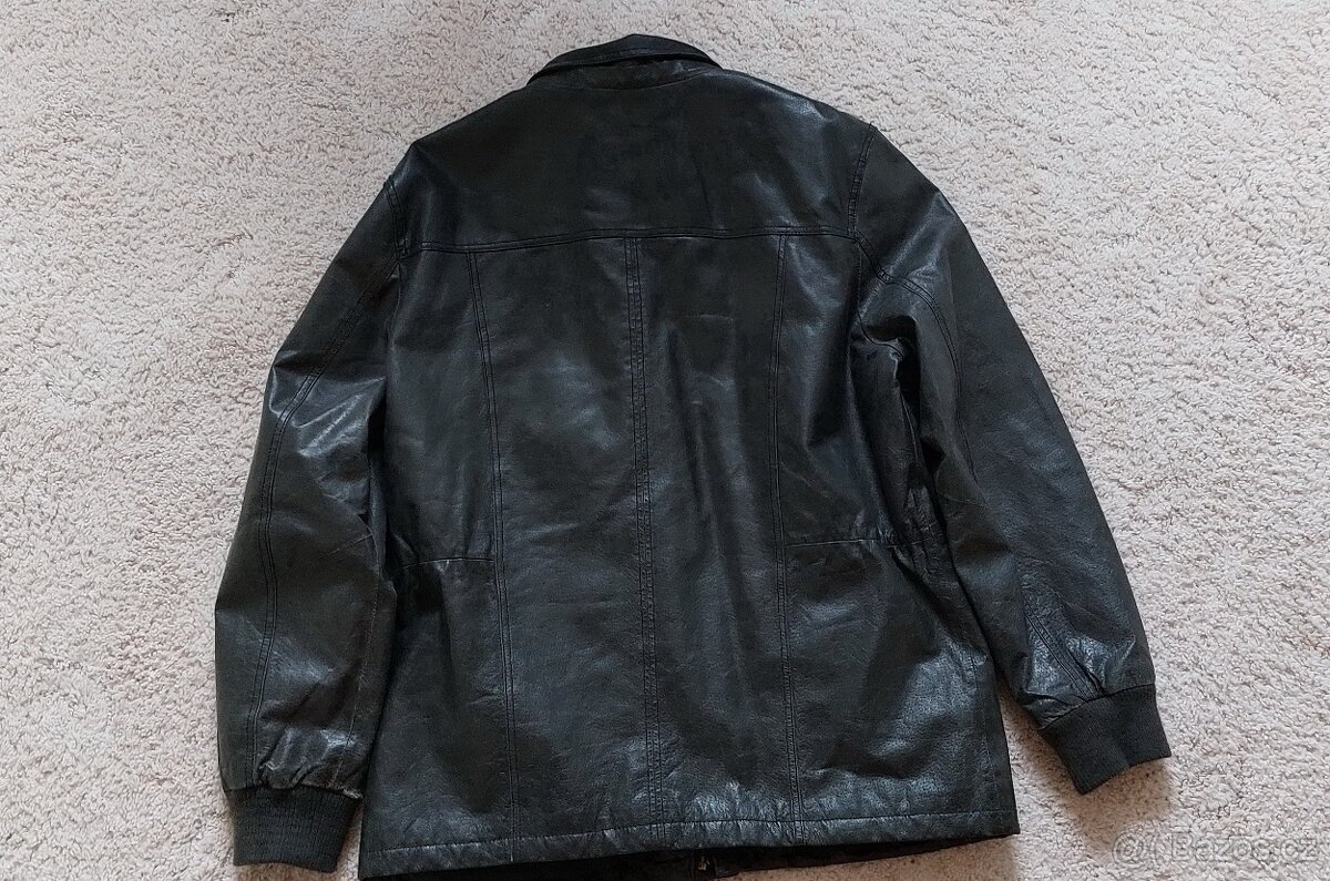 pánská kožená bunda Tom Tailor L/ XL - 5