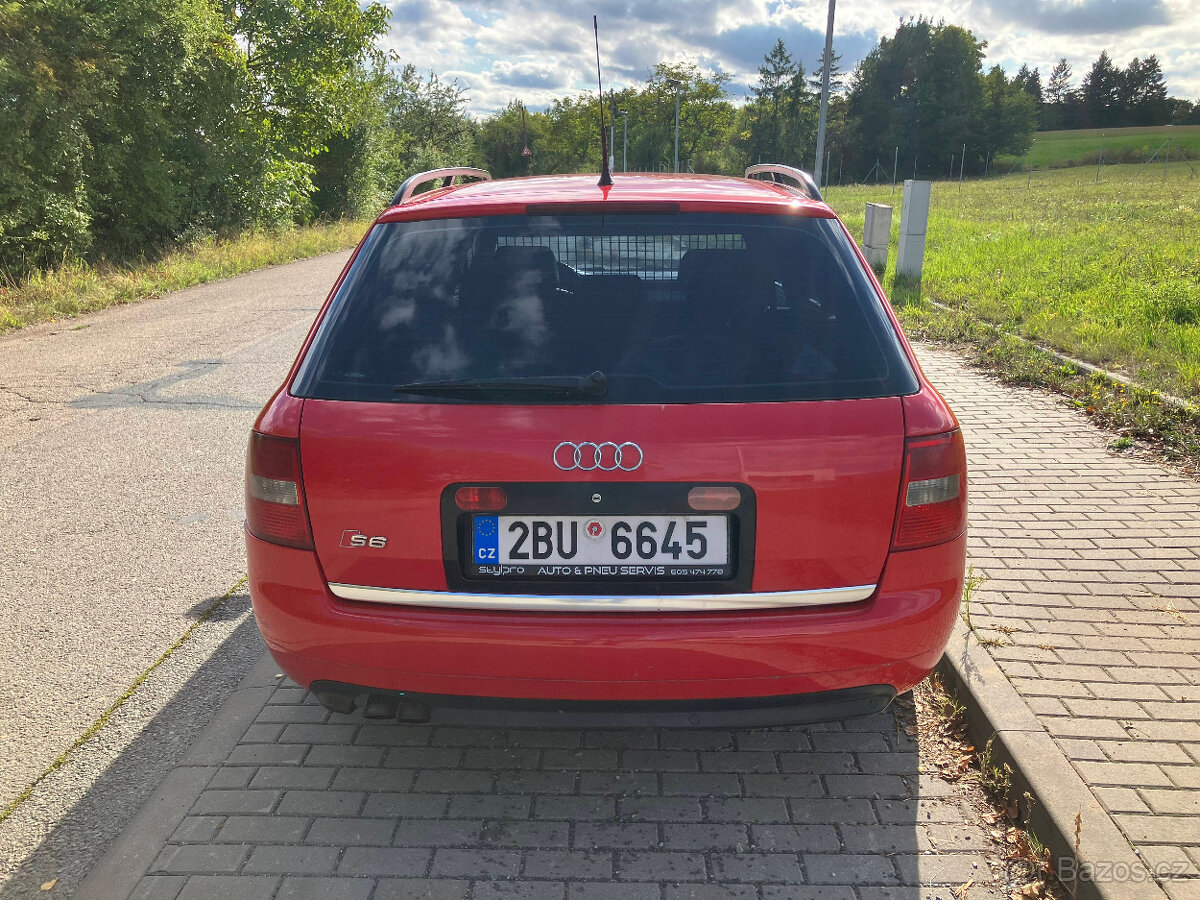 Audi A6 kombi S-Line 1.9TDI 2004 - červená - 5