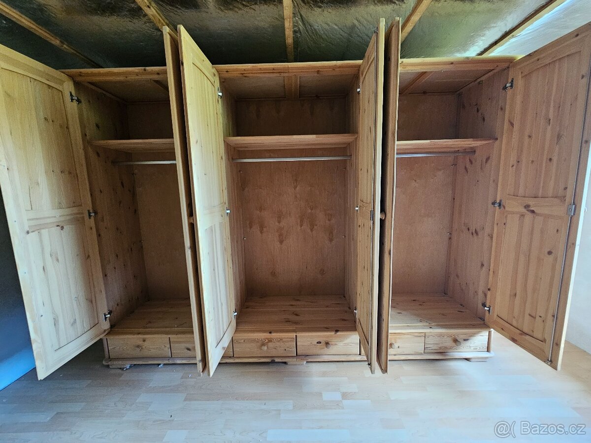 Ložnice Celodřevená Postel s úložným prostorem - 5