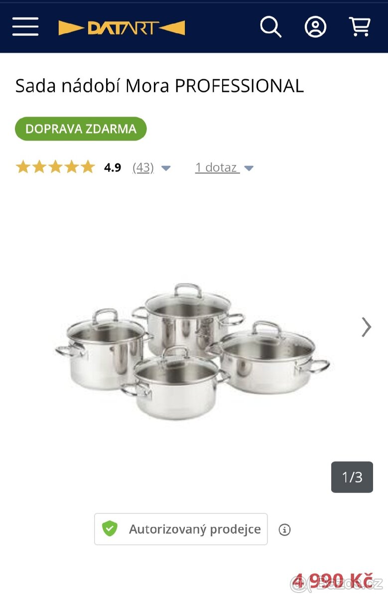 Sada hrnců Mora Professional (NOVÁ) - 5