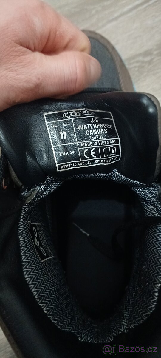 Boty Alpinestar J-6 vel. 44 - 5